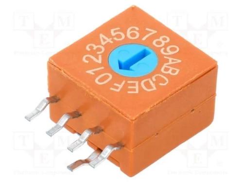 Emissor de Código, Hex/Bcd, Pos: 16, Tht, Rcontacto Max: 100mo