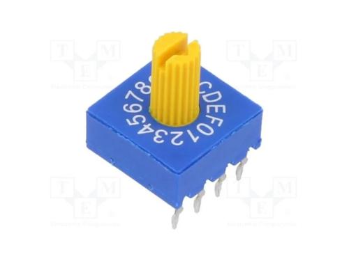 Emissor de Código, Hex/Bcd, Pos: 16, Tht, Rcontacto Max: 100mo