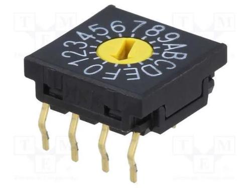 Emissor de Código, Hex/Bcd, Pos: 16, Tht, Rcontacto Max: 100mo