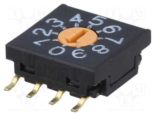 Emissor de c&oacute;digo, DEC/BCD, Pos: 10, SMT, Rcontac.