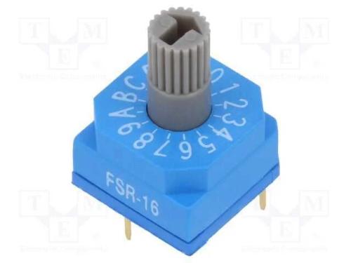 Emissor de Código, Hex/Bcd, Pos: 16, Tht, Rcontacto Max: 80mo, 7ncm