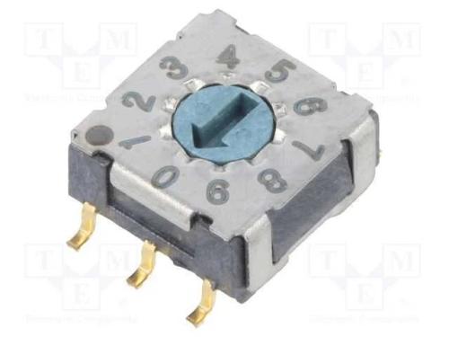 Emissor de Código, Dec/Bcd, Pos: 10, Smt, Rcontacto Max: 80mo, M