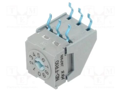 Emissor de Código, Pos: 10, Tht, Rcontacto Max: 80mo, Nd