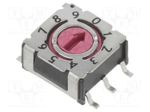 Emissor de Código, Dec/Bcd, Pos: 10, Smd, Rcontacto Max: 80mo, P36