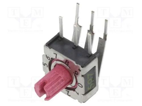Emissor de Código, Dec/Bcd, Pos: 10, Tht, Rcontacto Max: 80mo, P36