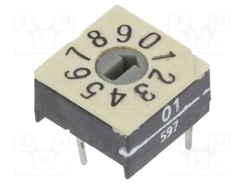 Emissor de Código, Dec/Bcd, Pos: 10, Tht, Rcontacto Max: 100mo