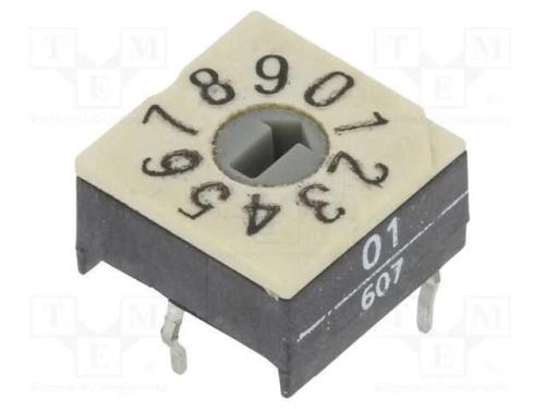 Emissor de Código, Dec/Bcd, Pos: 10, Tht, Rcontacto Max: 100mo