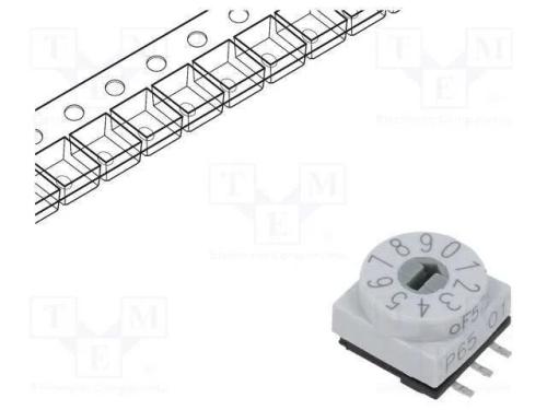 Emissor de Código, Dec/Bcd, Pos: 10, Smd, Rcontacto Max: 80mo, P65