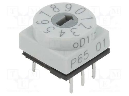 Emissor de Código, Dec/Bcd, Pos: 10, Tht, Rcontacto Max: 80mo, P65