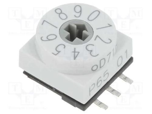 Emissor de Código, Dec/Bcd, Pos: 10, Smd, Rcontacto Max: 80mo, P65