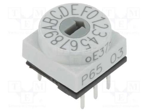Emissor de Código, Hex/Bcd, Pos: 16, Tht, Rcontacto Max: 80mo, P65