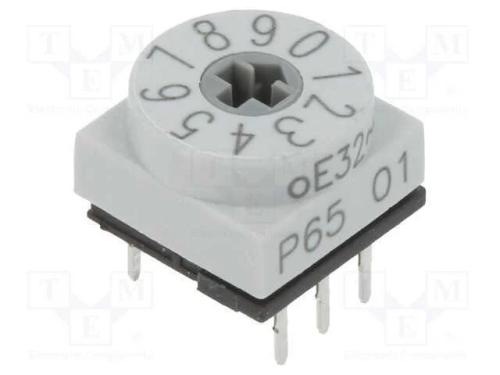 Emissor de Código, Dec/Bcd, Pos: 10, Tht, Rcontacto Max: 80mo, P65