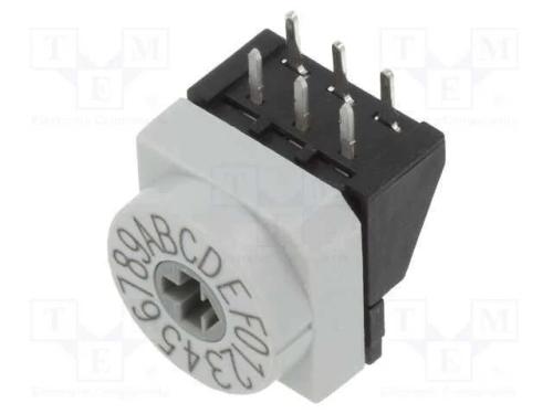 Emissor de Código, Hex/Bcd, Pos: 16, Tht, Rcontacto Max: 80mo, P65