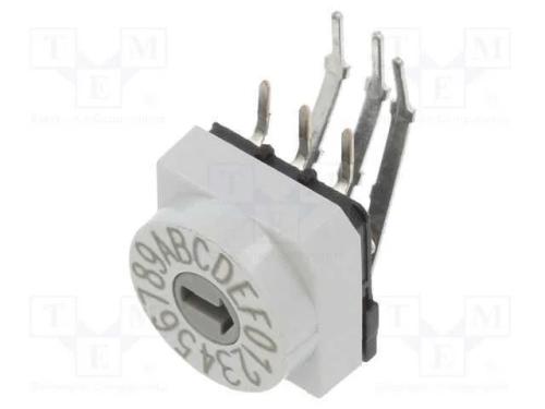 Emissor de Código, Hex/Bcd, Pos: 16, Tht, Rcontacto Max: 80mo, Pt65