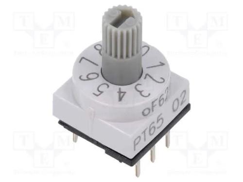 Emissor de Código, Dec/Bcd, Pos: 10, Tht, Rcontacto Max: 80mo, Pt65