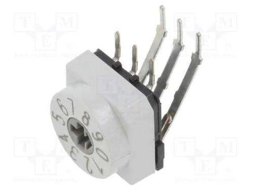 Emissor de Código, Dec/Bcd, Pos: 10, Tht, Rcontacto Max: 80mo, Pt65