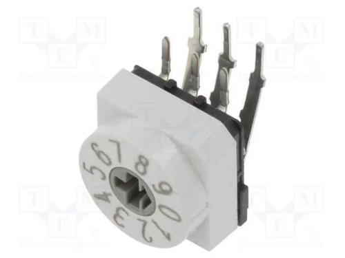 Emissor de Código, Dec/Bcd, Pos: 10, Tht, Rcontacto Max: 80mo, Pt65