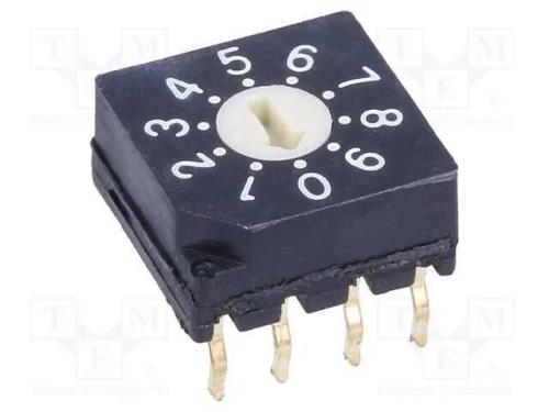 Emissor de Código, Dec/Bcd, Pos: 10, Tht, Rcontacto Max: 100mo