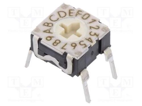 Emissor de Código, Hex/Bcd, Pos: 16, Tht, Rcontacto Max: 100mo