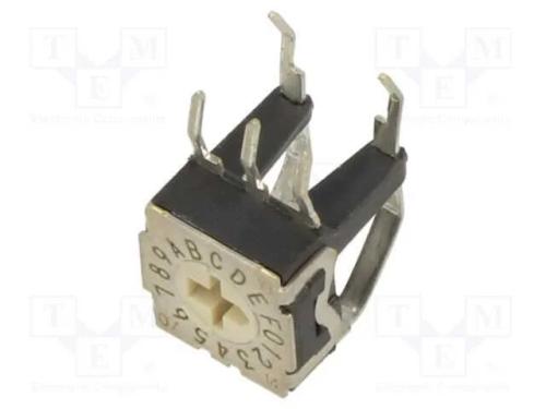 Emissor de Código, Pos: 16, Tht, Rcontacto Max: 100mo, 2,54mm, Rte