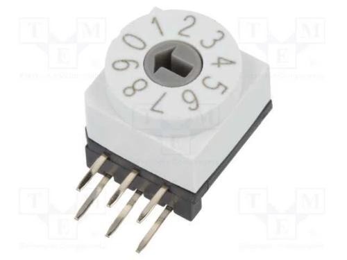 Emissor de Código, Dec/Bcd, Pos: 10, Tht, Rcontacto Max: 80mo, 7ncm