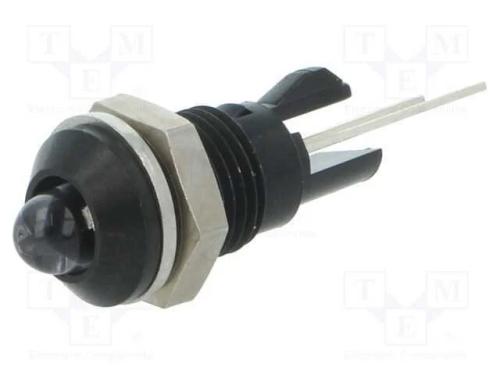 Luz Indicadora: Led, Convexa, Branco, 8mm, para I.