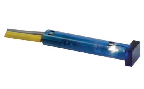 7 x 7mm Indicador/Sinalizador de Painel 12V Azul