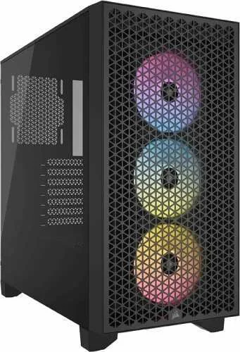 Caixa Atx 3000d Airflow RGB Vidro Temperado Preto - Corsair