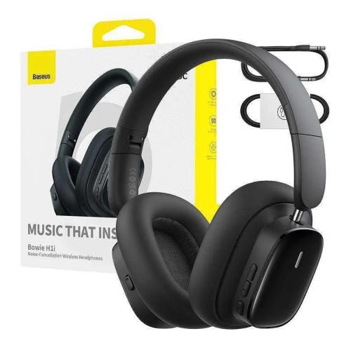 Auscultadores Headset Bowie H1i Preto - Baseus