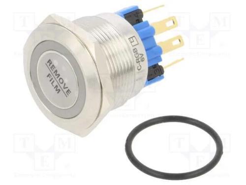 Interruptor: Antivandalismo, Pos: 2, Spst Nc + No, 2a/48vdc, Ip65