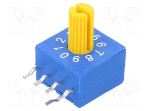 Emissor de Código, Dec/Bcd, Pos: 10, Tht, Rcontacto Max: 100mo