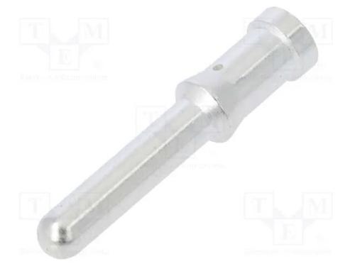 Contacto, macho, liga em cobre, prateado, 6mm2, 1.