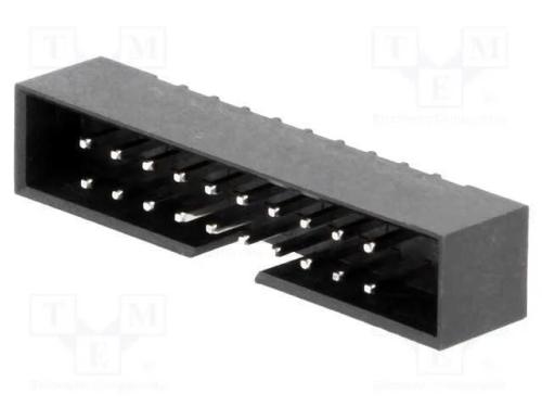 Tomada, Idc, Macho, Pin: 20, Simples, Tht, 2mm, Sistema: 2x10