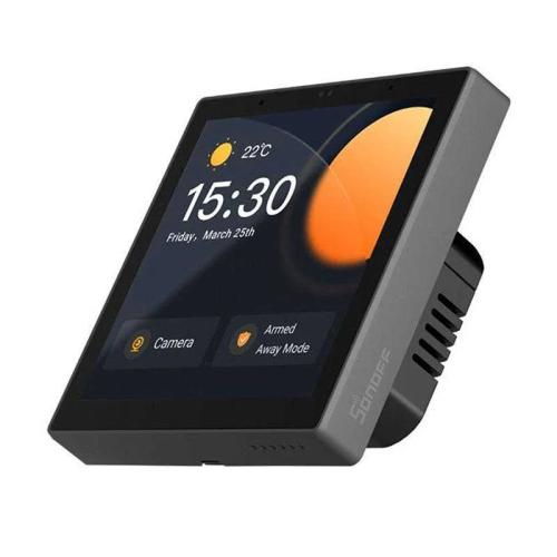 Interruptor de parede inteligente Sonoff Preto