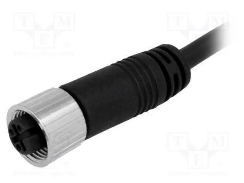 Ficha, M12, PIN: 3, fêmea, código A-DeviceNet / C.