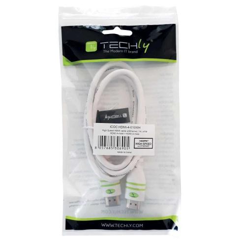 Techly 2.0m Hdmi M/M Cabo Hdmi 2 M Hdmi Type a (S.