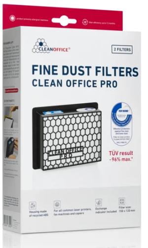 Clean Office Pro Drucker Feinstaubfilter 150x120x50mm 2er