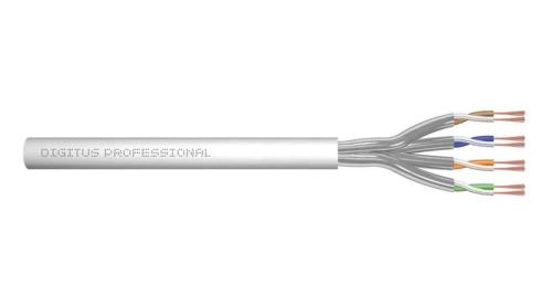 Digitus Cat 6a U/Ftp Twisted Pair Roh-Patchkabel, 100m,Grau