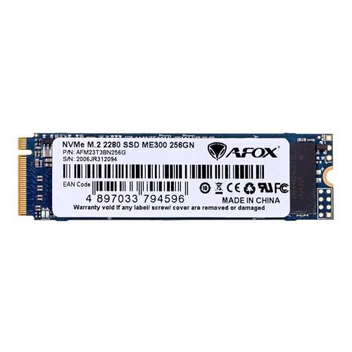 Afox Me300-256gn Internal Solid State Drive M.2 256 Gb Pci Express 3.0 3d Nand Nvme
