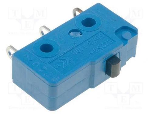 Microinterruptor SNAP ACTION, sem alavanca, SPDT,.
