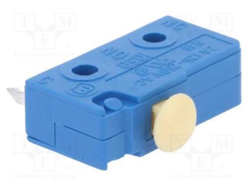 Microinterruptor SNAP ACTION, sem alavanca, SPDT,.