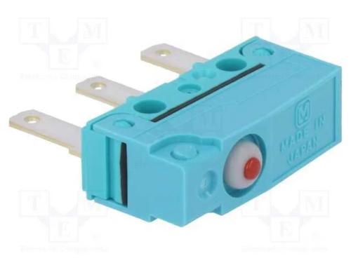 Microinterruptor SNAP ACTION, sem alavanca, SPDT,.