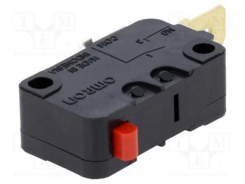 Microinterruptor SNAP ACTION, sem alavanca, SPST-.