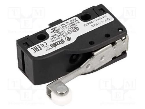 Microinterruptor SNAP ACTION, com alavanca (com r.