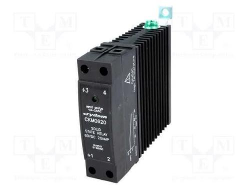 Relé: Semicondutores, Ucoma: 4÷32vdc, 20a, 0÷60vdc, Série: Ckm