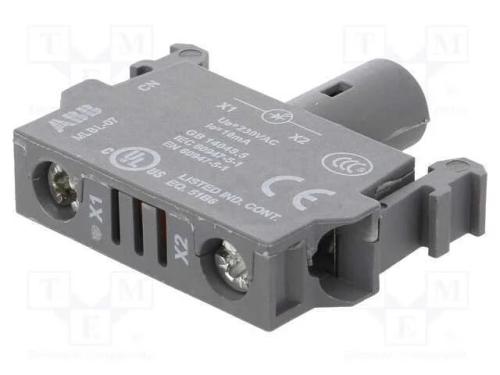 Componente de iluminação, 22mm, Ilum: LED, fronta.