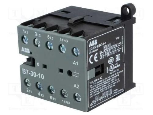 Contator: 3 Polos, No X3, Contatos Auxiliares: No, 380÷415vac, 7a