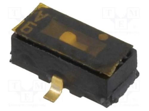 Interruptor Deslizante, Pos: 2, Spdt, 0,1a/6vdc, O