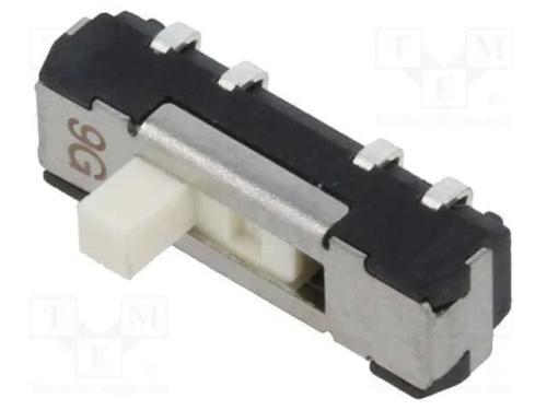 Interruptor Deslizante, Pos: 3, Dp3t, 0,2a/12vdc,