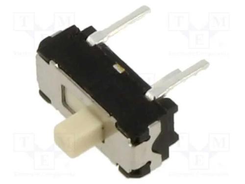 Interruptor Deslizante, Pos: 2, Spdt, 0,3a/6vdc, O